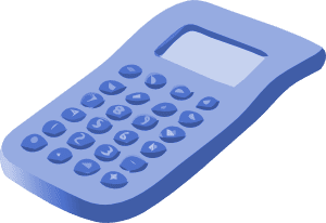 A calculator representing how much to pay in a chapter 13 bankruptcy