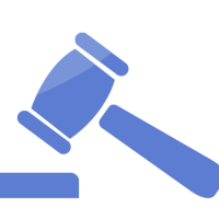 gavel stopping a lawsuit